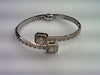 10KT 3.05- 3.29CT D-BANGLE BAGUETTES