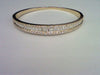 10KT 2.59CT D- BANGLE BAGUETTES