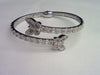 10KT 2.69CT  D- BANGLE BAGUETTES "BUTTERFLY"