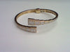 14KT 1.36-1.42CT D-BANGLE BAGUETTES