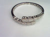10KT 2.54CT D- BANGLE BAGUETTES