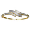 10K 0.58CT D-BANGLE LDS RDS MP