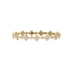 10KY 1.70CTW BAGUETTE DIAMOND CROSS BRACELET