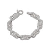 10KW 14.10CTW DIAMOND ROLO INFINITY LINK BRACELET
