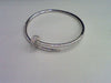 18KT 3.54CT D- BANGLE (LAB GROWN)