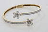 10KT 1.24CT D-BANGLE