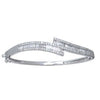 10K 1.78CT D-BANGLE LDS BAG/RDS