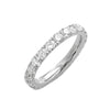 14KW 2.00CTW DIAMOND MACHINE SET ETERNITY BAND