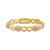 10KY 7.63CTW DIAMOND INFINITY EVIL EYE BRACELET